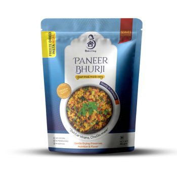 Paneer bhurji with rich masala spices and soft paneer texture