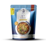 Instant Sev Usal ready meal served hot with crispy sev topping